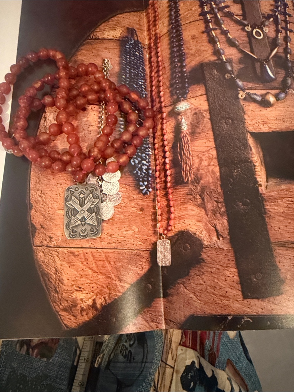 Double D Ranch Tigris Carnelian Necklace